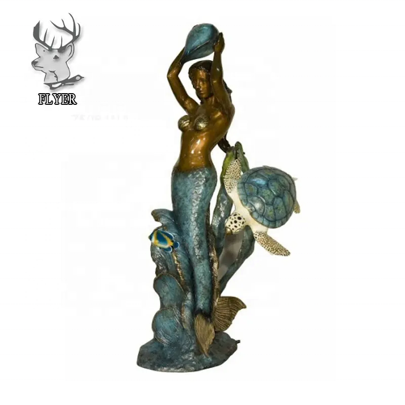 Wholesale Price Life Size Bronze Mermaid Statue Life Size Mermaid Statues For Sale