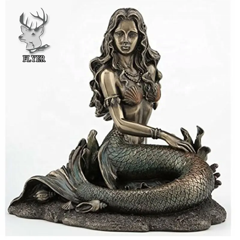 Wholesale Price Life Size Bronze Mermaid Statue Life Size Mermaid Statues For Sale