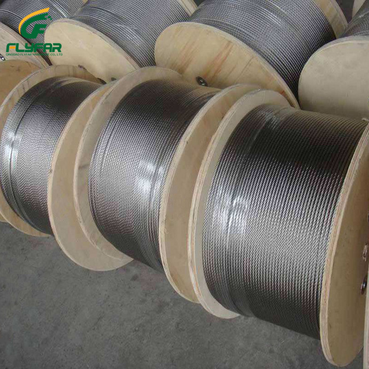 Stainless Steel 316 304 Wire Rope Wire Cable For Wire Rope Sling