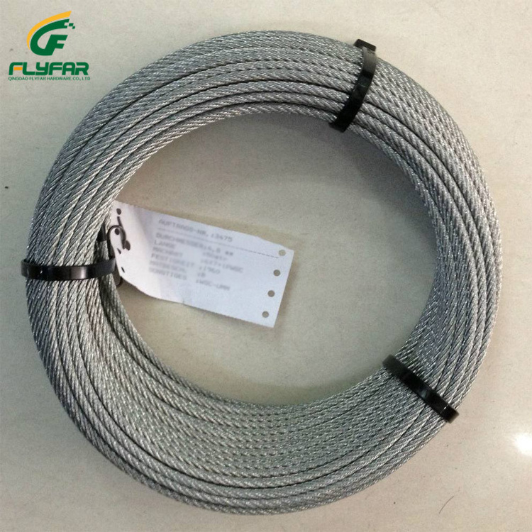 Stainless Steel 316 304 Wire Rope Wire Cable For Wire Rope Sling