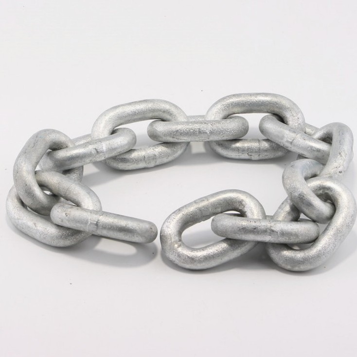 Hot Dip Galvanized Medium Link Short Link Long Link Ordinary Mild Steel Chain