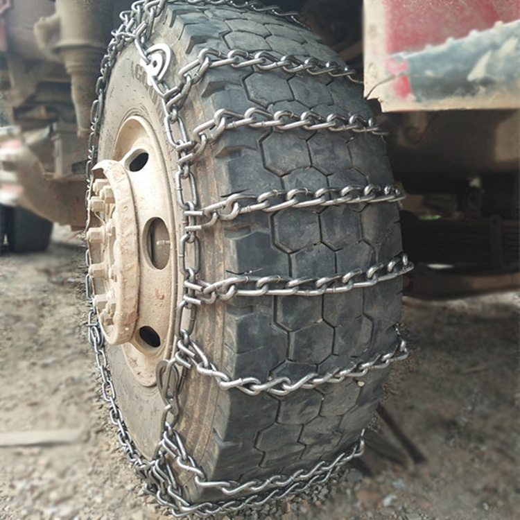 Tyre Snow Chain With Nail Stud Bar Use For Car Suv Truck Tractor Tire