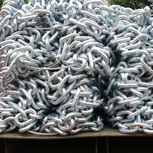 Hot Dip Galvanized Medium Link Short Link Long Link Ordinary Mild Steel Chain