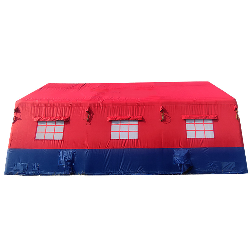 OBSHORSE Custom Size Earthquake Emergency Winter Cold Weather Waterproof Disaster Relief Tent Inflatable For Earthquake Tent