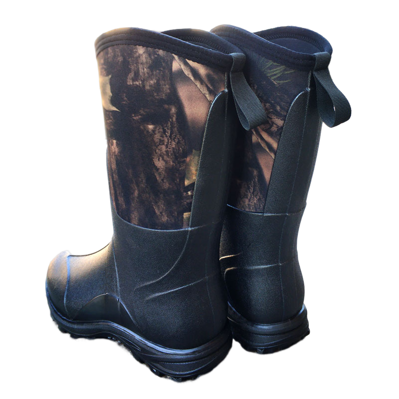 OBSHORSE Insulated Camo Hunting Snake Long Boots Waterproof Rain Cold Weather Mountain Lighted Neoprene Hunting Boots