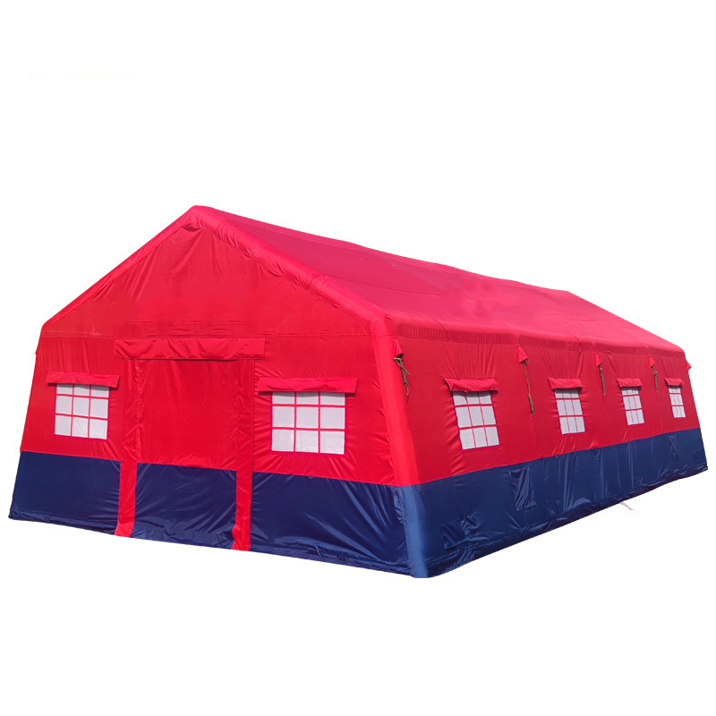 OBSHORSE Custom Size Earthquake Emergency Winter Cold Weather Waterproof Disaster Relief Tent Inflatable For Earthquake Tent