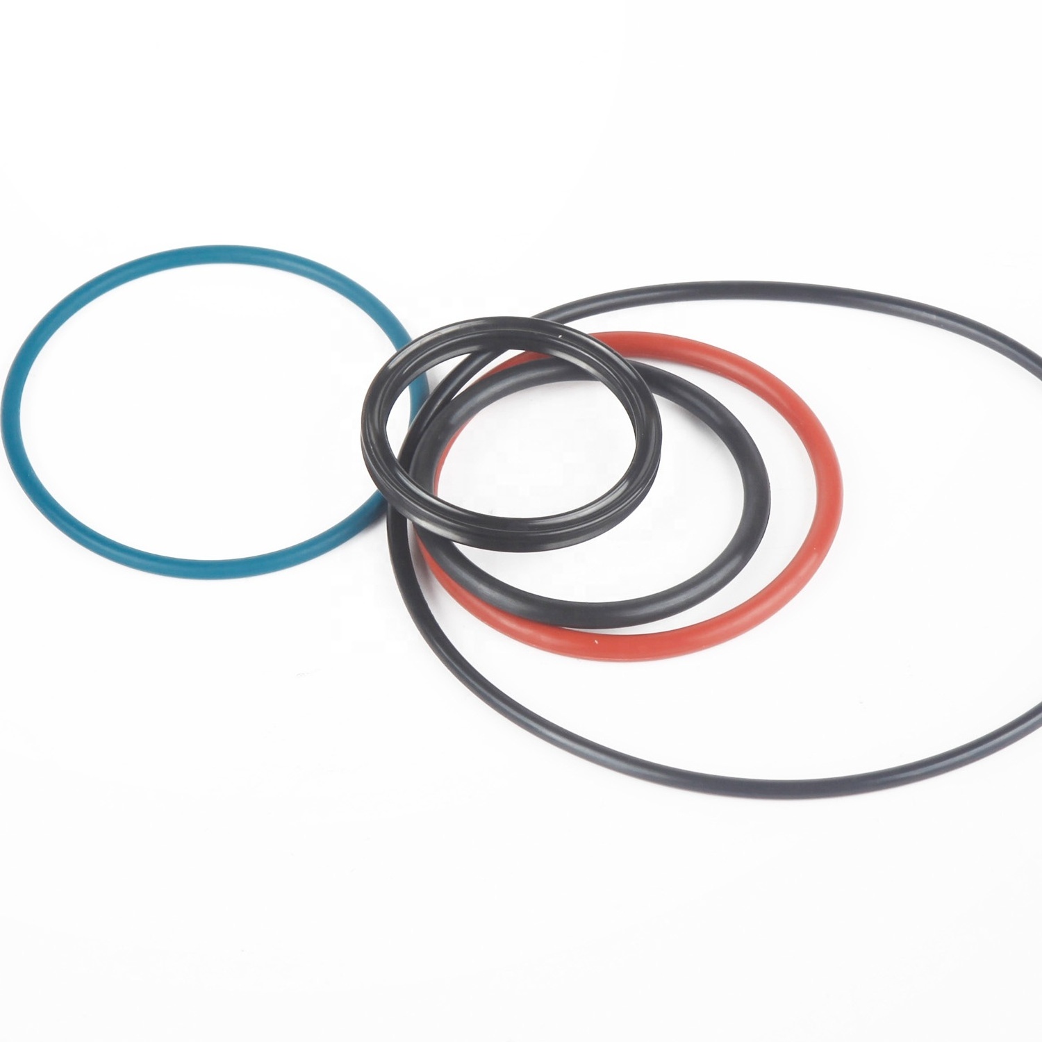 High Temperature NBR FKM Silicone EPDM Sealing Strip Solid Round Square Seal customized size o ring cord