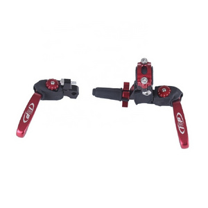 Motorcycle pit bike spare parts hand clutch lever IGP alloy folding brake and clutch levers