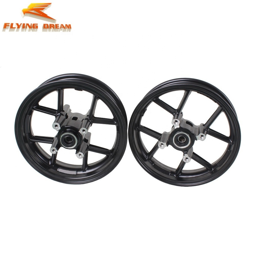 New GP wheel model pit bike motard wheel, GP wheel, light supermoto wheels 2.15-10/2.50-10 for street motorcycles