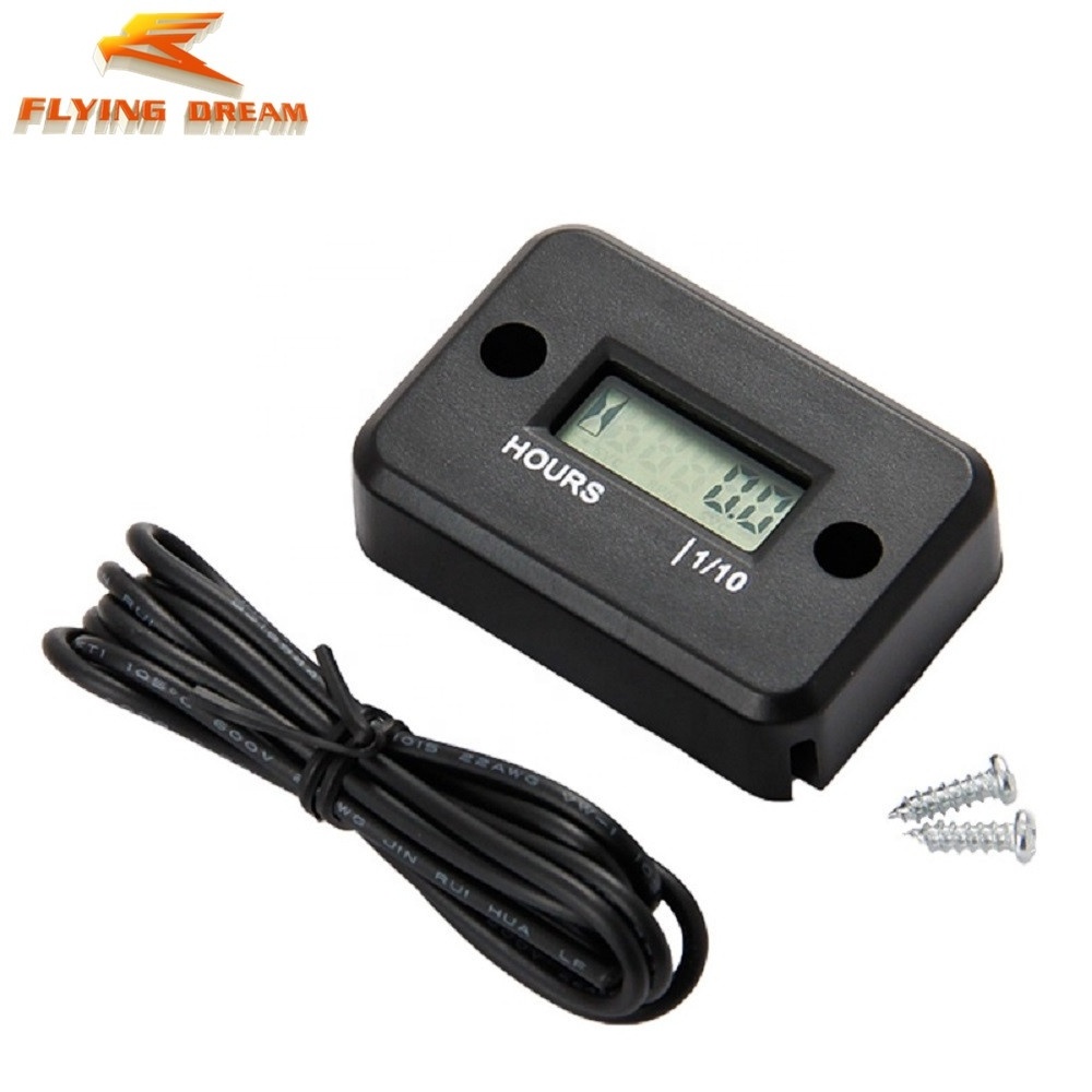 digital pit dirt bike ATV running hour meter for generator monkey dax hour counter