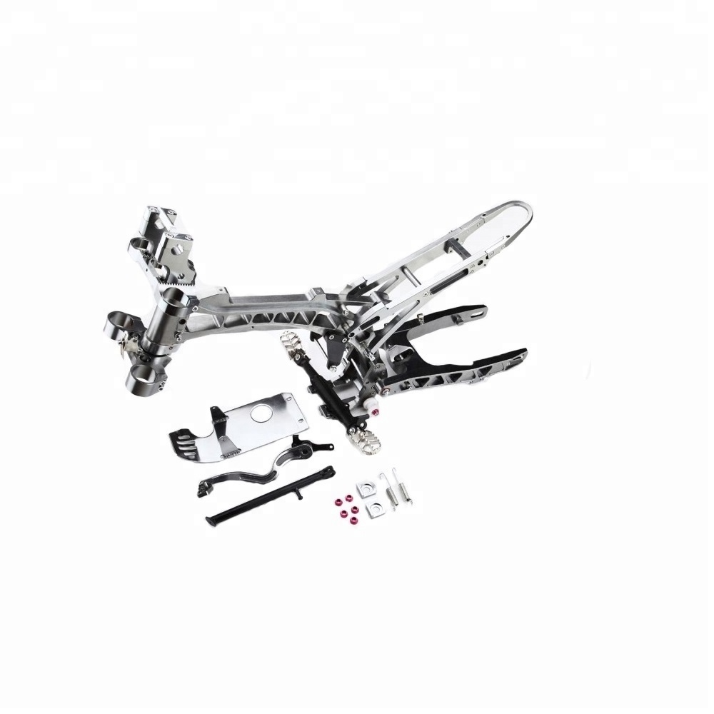 pit dirt bike motorcycle CRF50 frame CNC Billet alloy frame