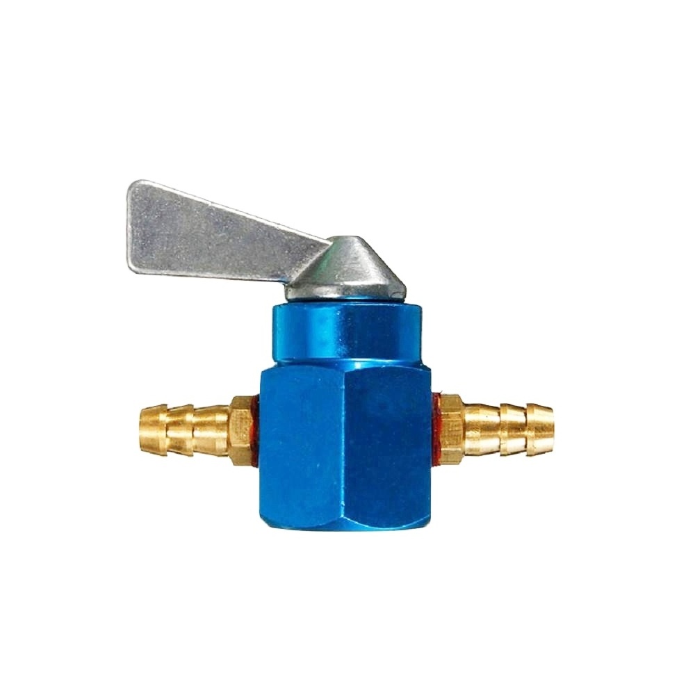 CNC Gas Tank Fuel Switch Gasoline Faucet Gasoline Switch Shut Off Valve Pump Tap Petcock For Motorcycle Fuel Cockpit