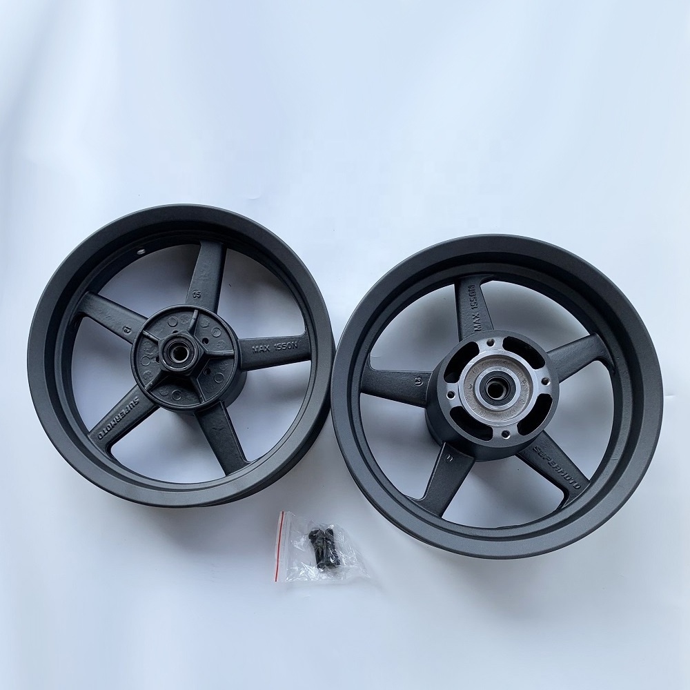 Mini GP wheel  motard road motorcycle alloy racing pit dirt bike wheel rims front rear 12 inch wheel rims for street motorcycles