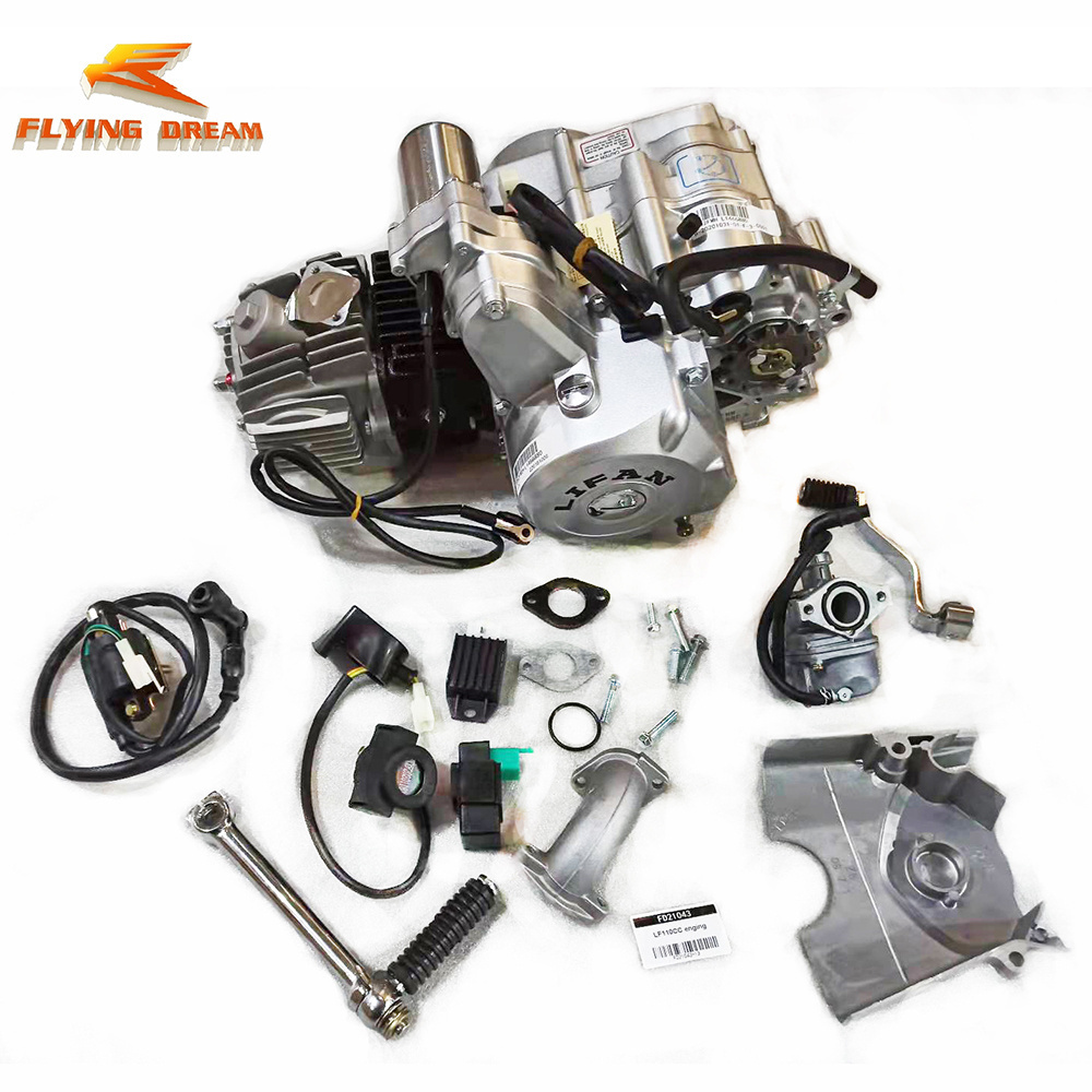 Pit bike engine LF 110CC dirt bike engine Lifan 110cc engine