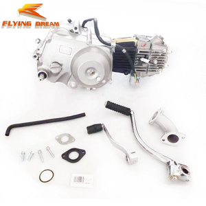 Motorcycle atv pit bike engine LF 90cc engine semi-auto clutch kick start LiFan 90cc dirt bike engine