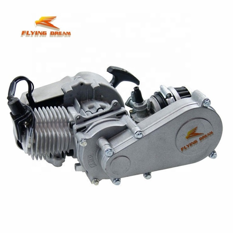 Mini pit dirt bike motor cheap B style 49cc 50cc 2 stroke gas engine atv 49cc pit bike engine