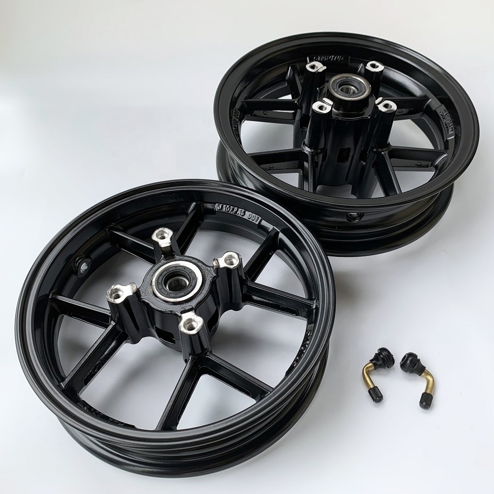 pit dirt bike motorcycle 10 inch motard wheel, GP wheel, light supermoto motorcycle alloy wheel rims for racing street riding