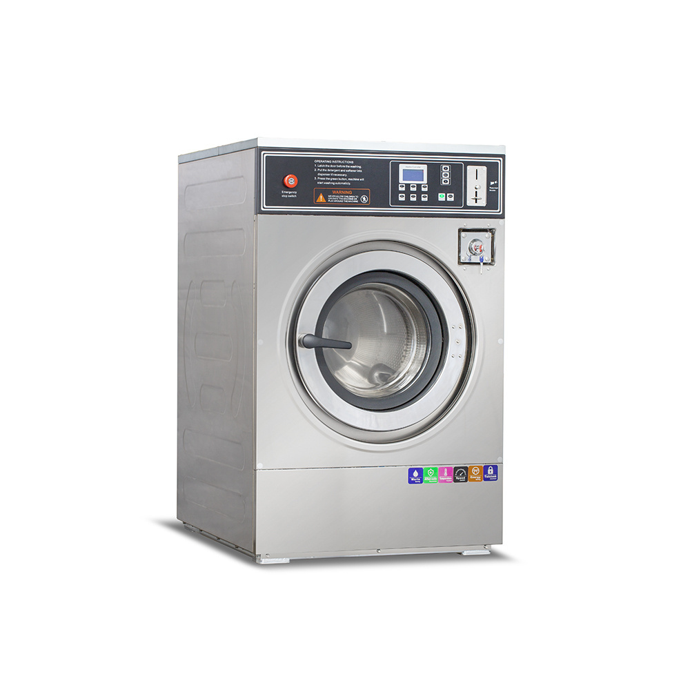 25 KG High Quality  Laundromat Coin Operated Laundry Washing Machine Price Good