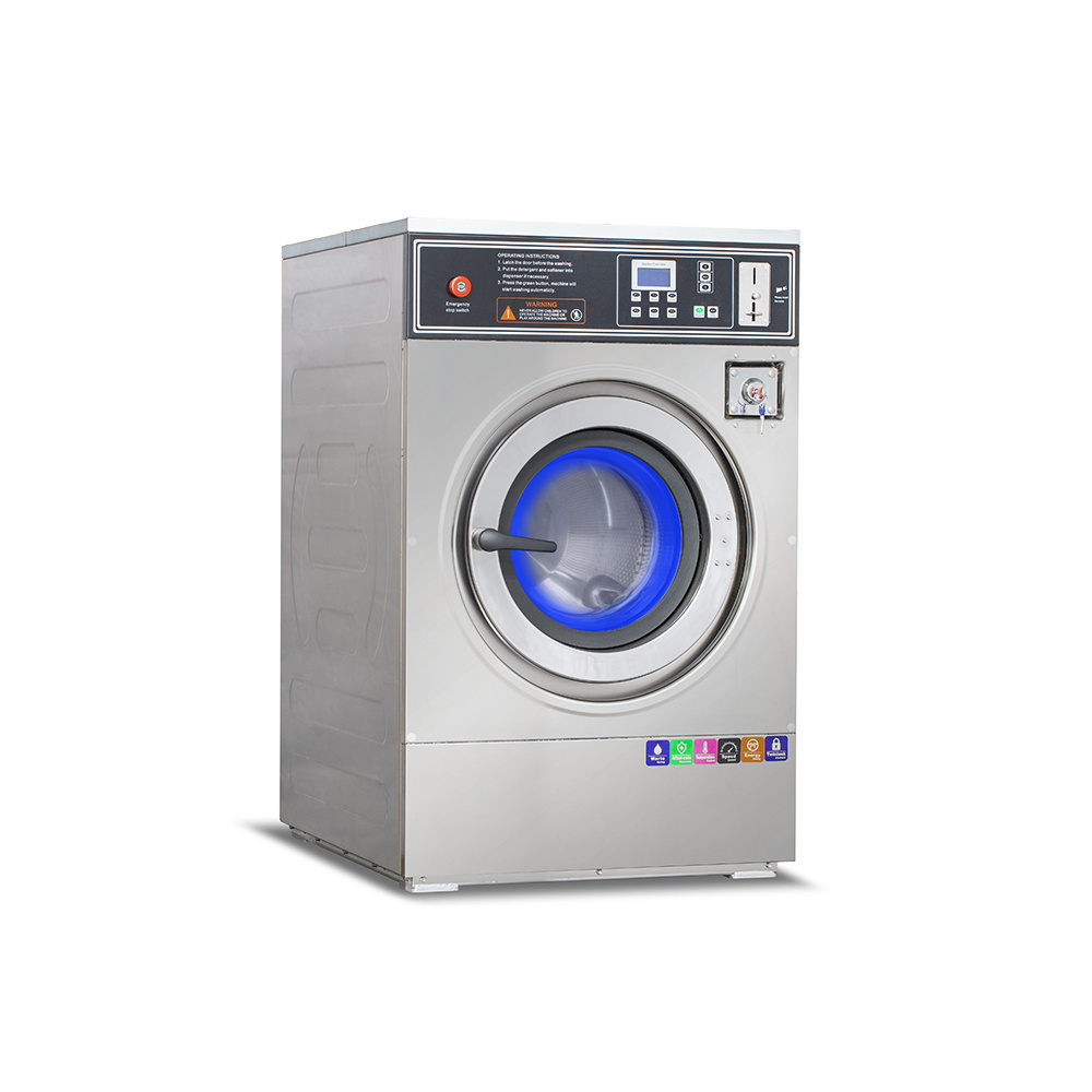 25 KG High Quality  Laundromat Coin Operated Laundry Washing Machine Price Good