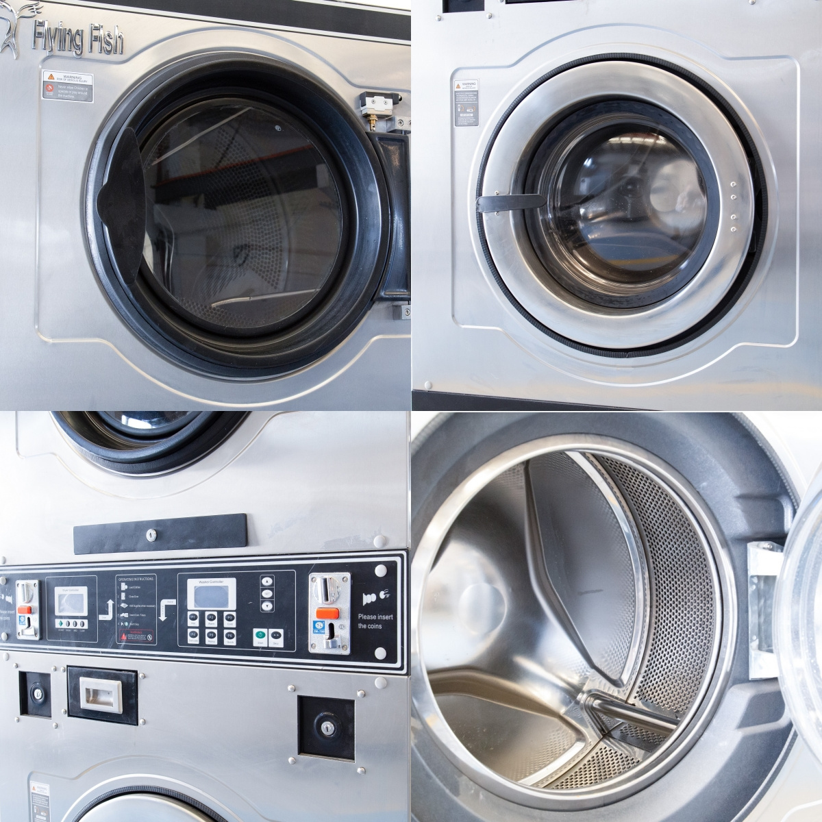 Ethiopia 10KG to 20KG Commercial Laundry Washing Machine and Dryers