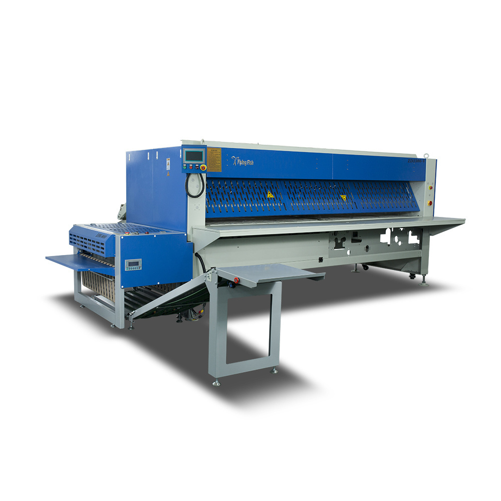 Hotel Used Commercial Laundry Ironer Folding Machines For Sale Commercial Fabric Folding Machine