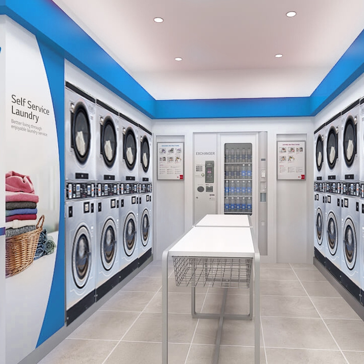 How to Start a Laundromat in Flying Fish Commercial Stack Laundry Washer and Dryer Machine Laundry Equipment Wholesale