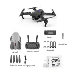 2023 New E88 Drone With Wifi FPV 1080P 4K HD Dual Camera RC Quadcopter 14 Minutes black hornet drone