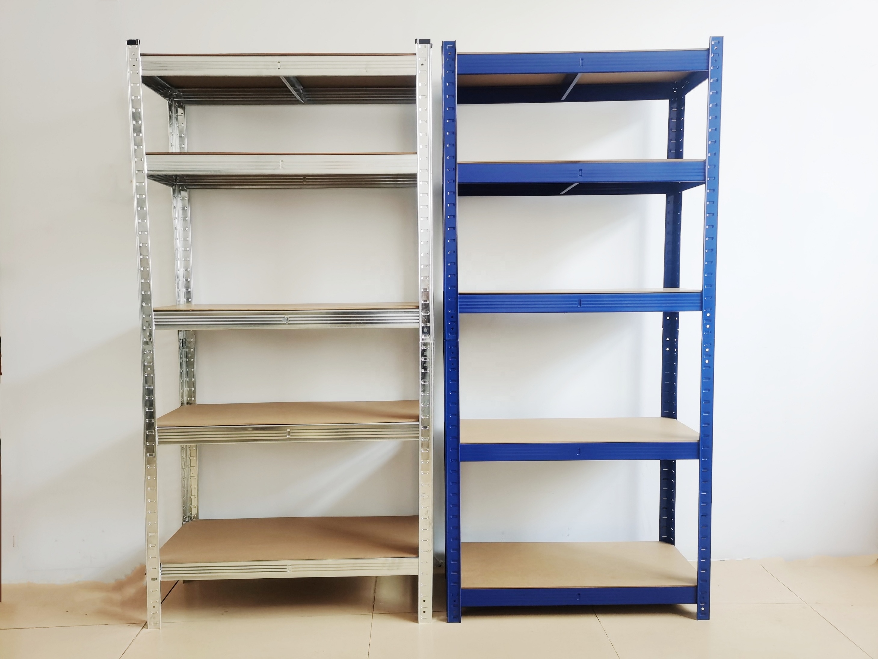 Metal Muscle Rack Shelves 4 or 5-Tier Steel Heavy Duty Storage Garage Shelf  48