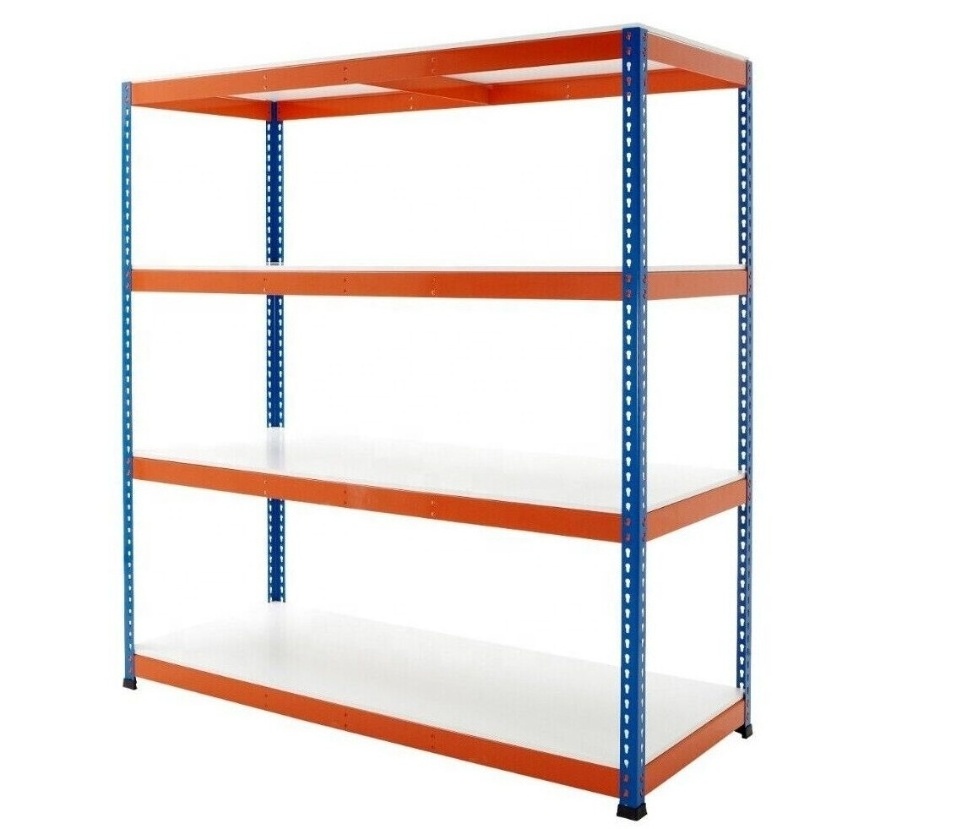 Garage Shelving Units Deep Blue 5 Tier Storage Shelves for Shed Workshop Office Warehouse 180 x 90 x 30cm 875KG Capacity 175kg/L