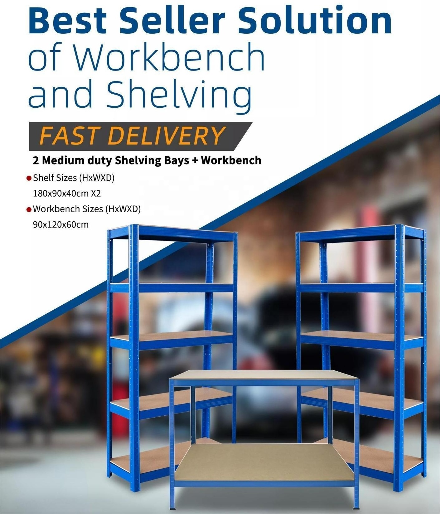 United Kingdom 5 tier steel shelving unit 150x70x30cm small bigdug shelving blue xtreme garage shelving