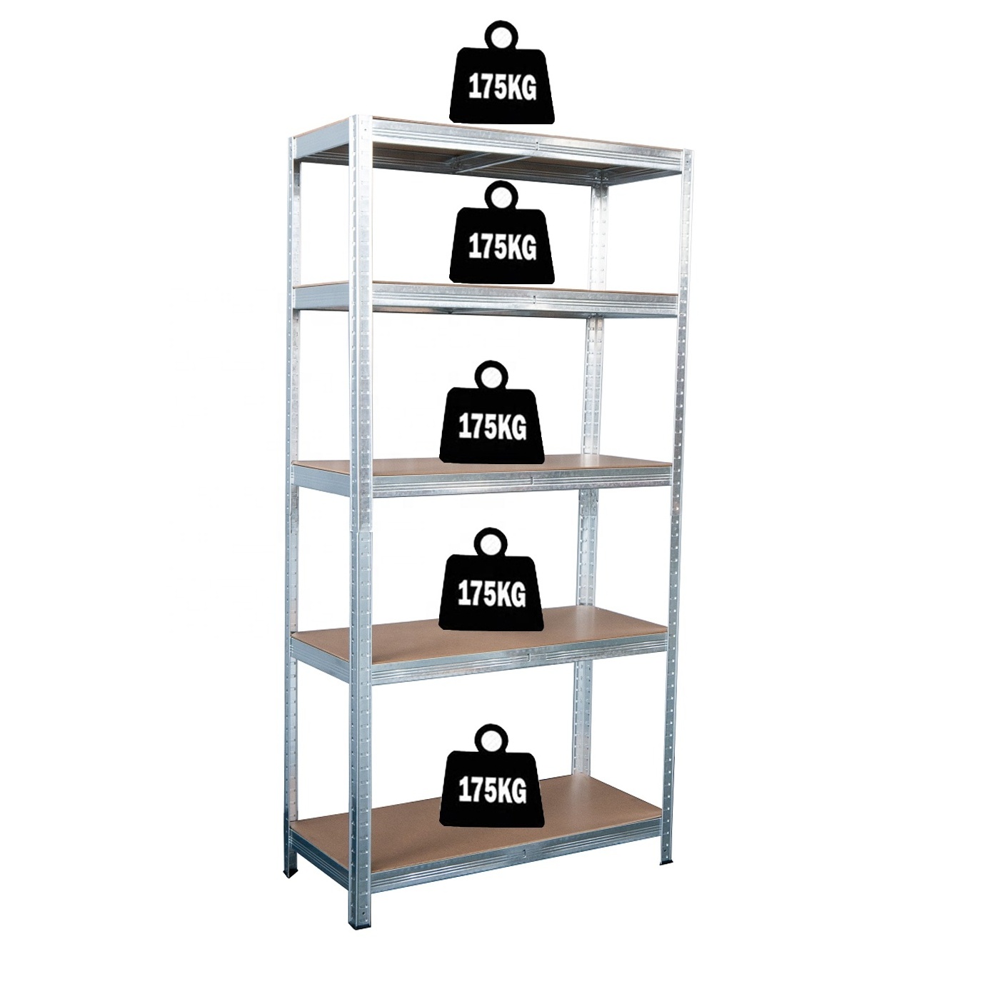 United Kingdom 5 tier steel shelving unit 150x70x30cm small bigdug shelving blue xtreme garage shelving