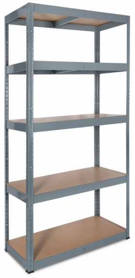 Metal Standing Shelf Units Durable Storage Shelves Rack Open Shelving for Pantry Kitchen Bathroom