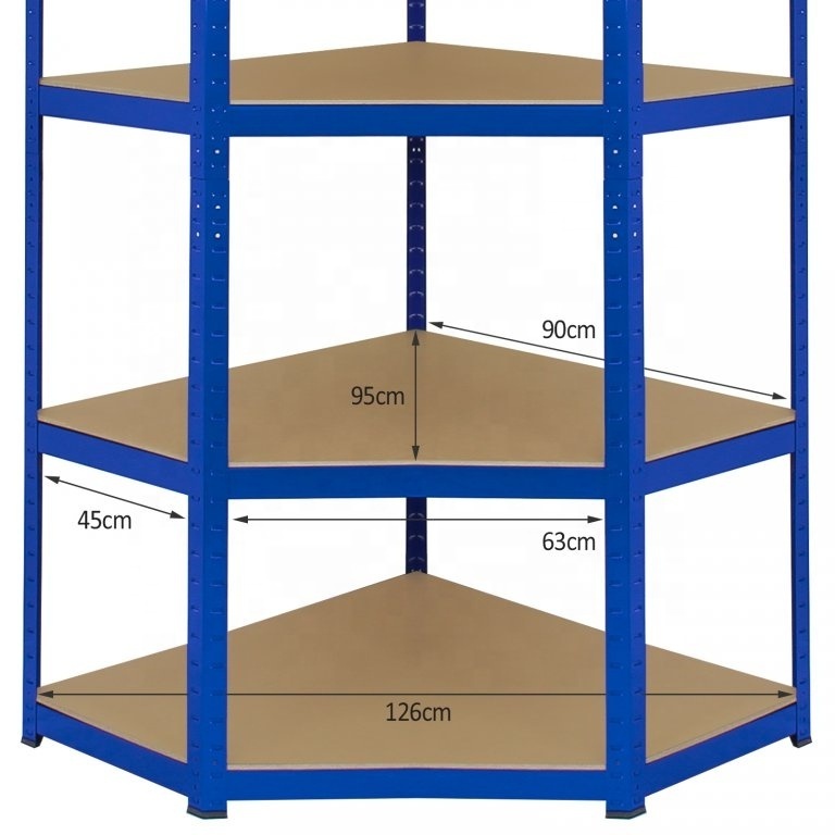 INDUSTRIAL 4/5 TIER PLASTIC/METAL HEAVY DUTY RACKING SHELVES STORAGE UNIT GARAGE 4 Tier Shoe Rack