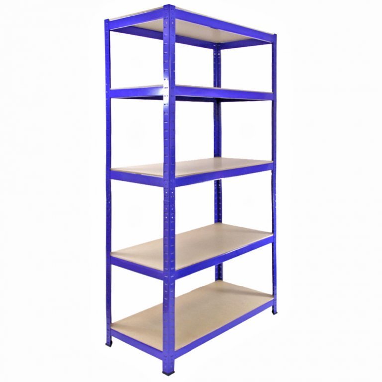 5 Tier Shelf Heavy Duty Metal Muscle Rack Garage Shelving Storage Rack Shelf