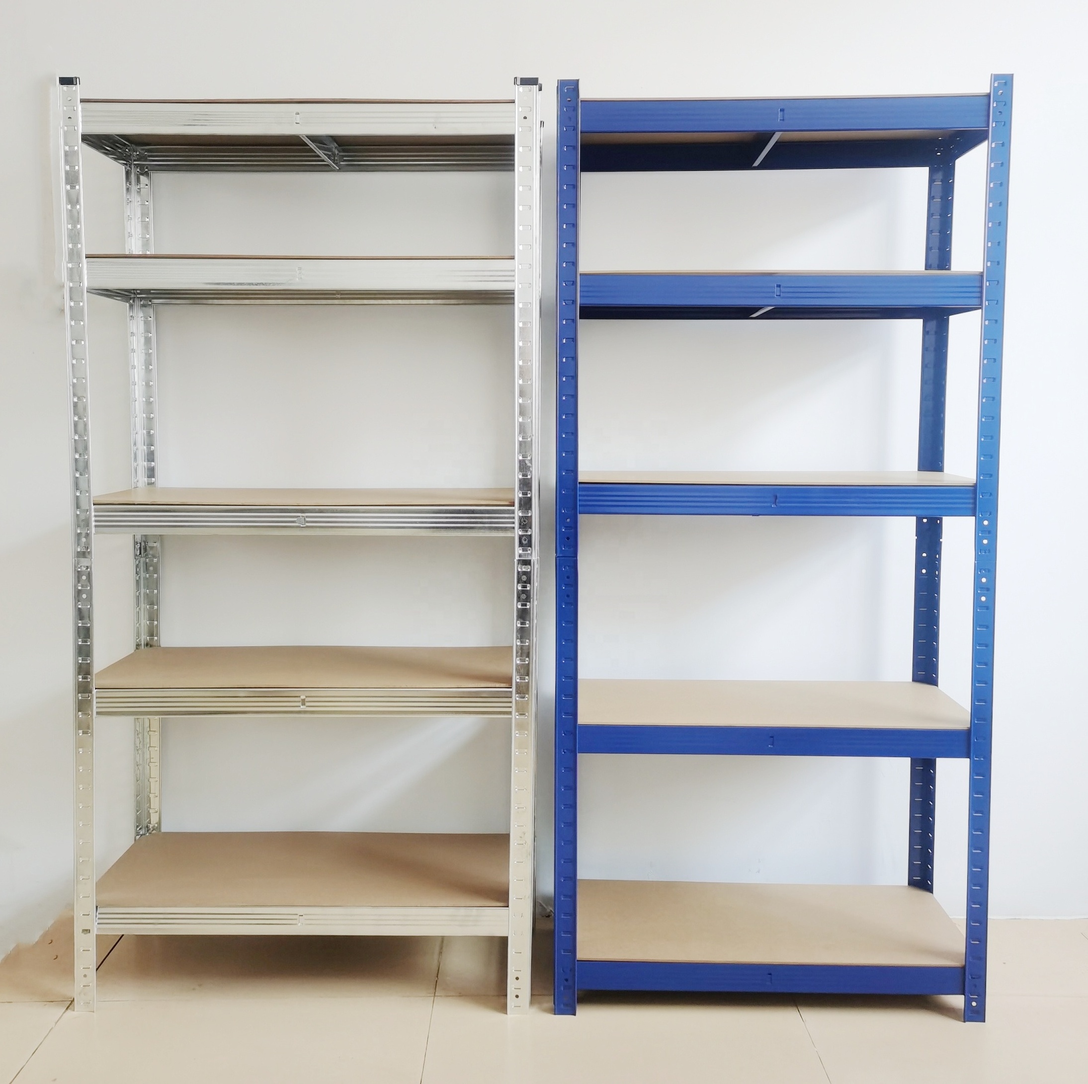 Metal Muscle Rack Shelves 4 or 5-Tier Steel Heavy Duty Storage Garage Shelf  48