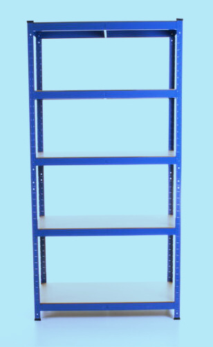 5 Tiers Adjustable Heavy Duty Steel Boltless Shelves Garage Metal Shelving Unit Storage Racking