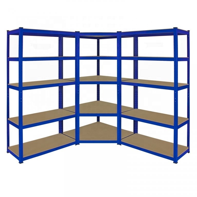 Rack Shelving 5 Tier Galvanised MetaL Racking Storage 180x120x60cm 5 Tier Galvanised Metal Deep Racking Storage shelf