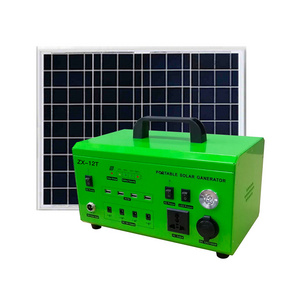 Outdoor 300W 500W 220V UPS Generator Solar Lifepo4 Lithium Battery Portable Power Supply Station With Solar Panel