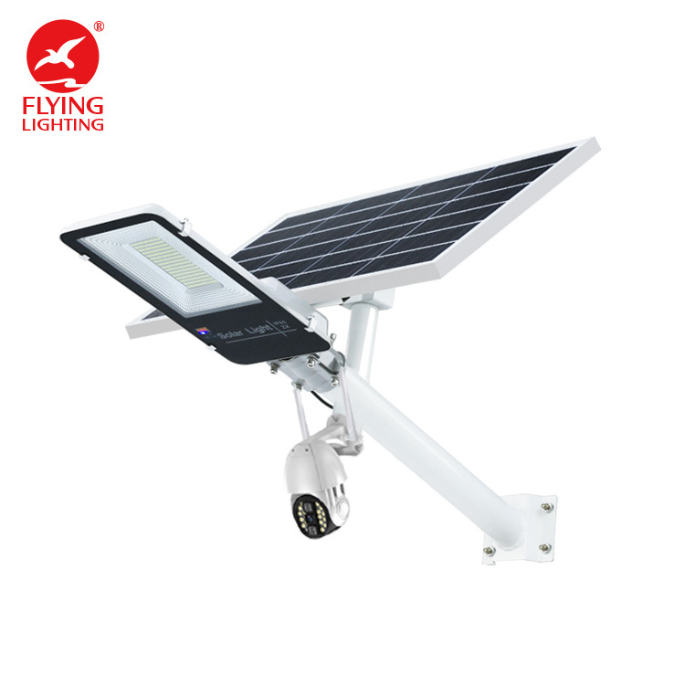 China Quality Supplier Dust to Dawn Keep Home Garden Safe Led Solar Light with Wifi CCTV Security Camera IP Camera