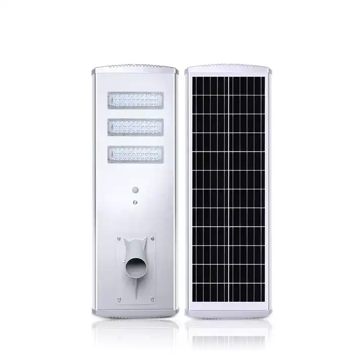 Outdoor Waterproof IP65 100w 150w 200w 300w Aluminum Integrated All In One LED Solar Street Lights With Pole