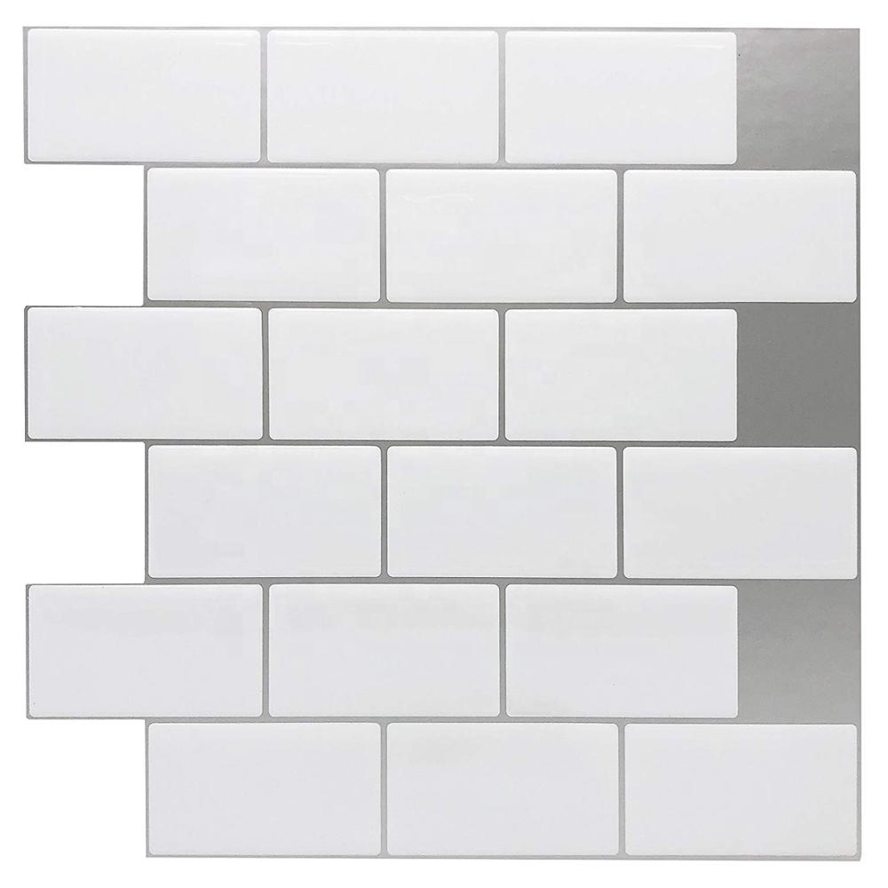 Kitchen Backsplash Tiles Peel and Stick Wall Stickers DIY