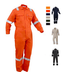 Flame Resistant Clothing Work Wear Men Mining Fire Proof Retardant Overall Coveralls Hi Vis Safety Uniforms Reflective Workwear