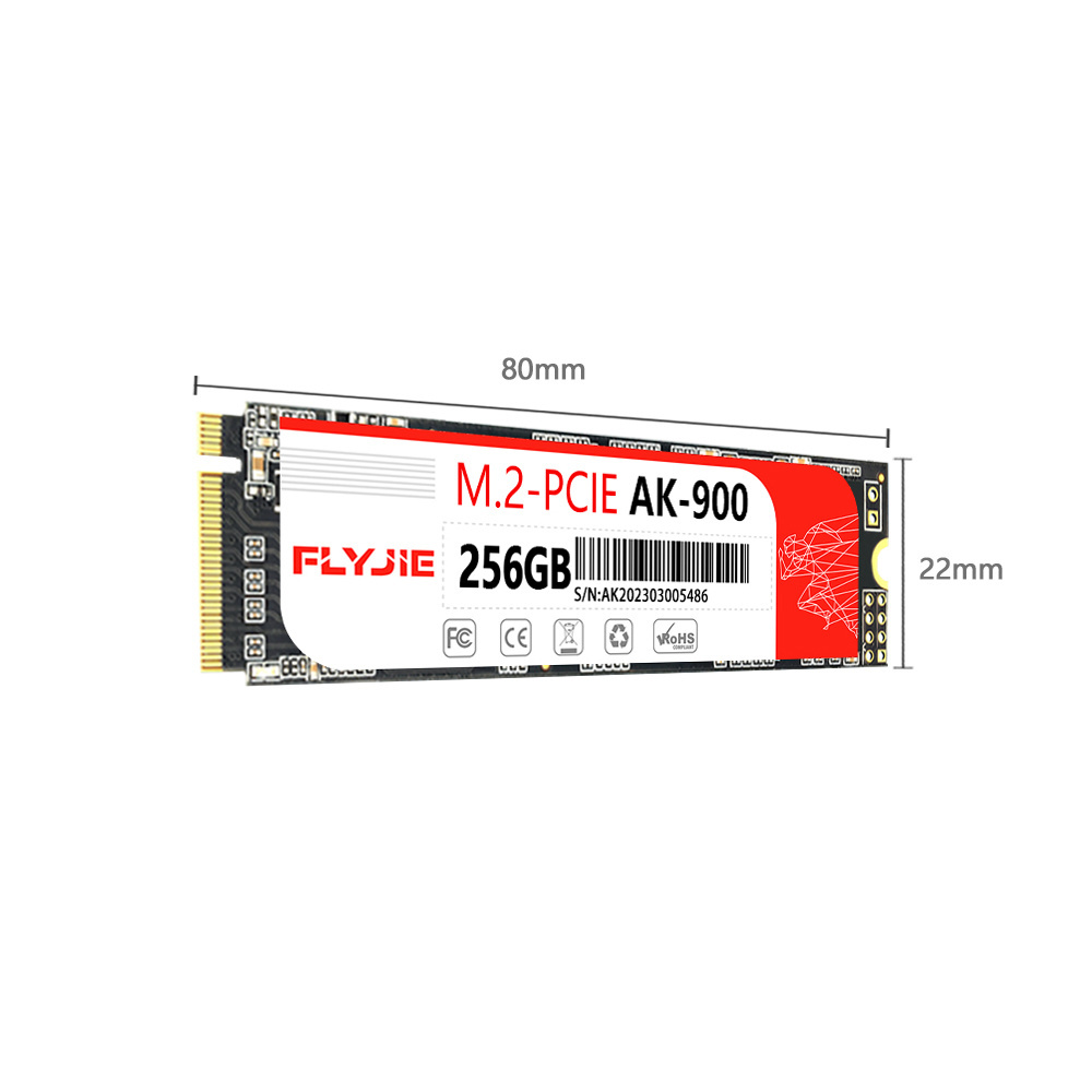 Flyjie bulk order high speed NVMe ssd M2 2280 PCIe NVMe 128GB 250GB 256GB 500GB 512GB 1TB hard drive for laptop desktop PC SSD