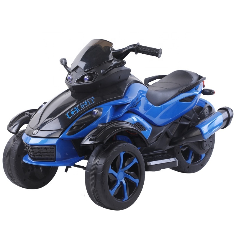 New design baby ride on bike toy 3 wheels plastic battery power kids electric motorcycle