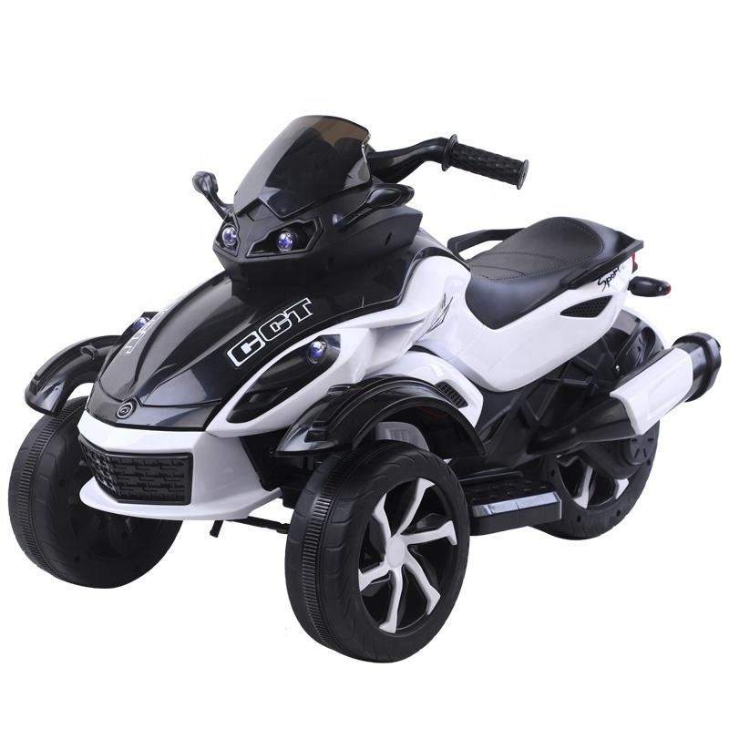 New design baby ride on bike toy 3 wheels plastic battery power kids electric motorcycle