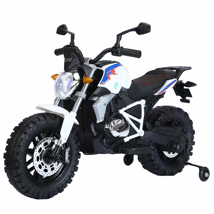 Boys girls toy electric motorbike baby battery power tow wheels ride on police motorcycle