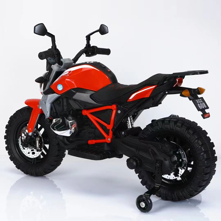 Boys girls toy electric motorbike baby battery power tow wheels ride on police motorcycle