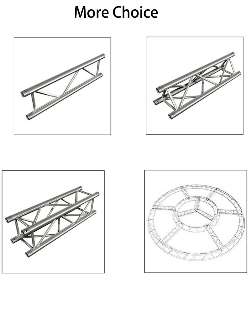 fashion show stage equipment speaker dj truss display for lifting tower lights event aluminum truss display box