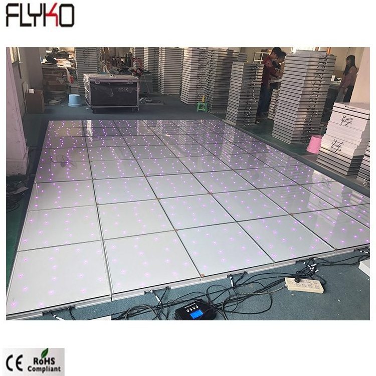 Most Popular RGB LED Dance Floor Panels For Wedding DJ Bar Party Twinkling Light Dance Floor