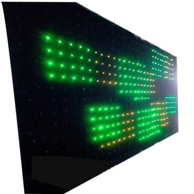 Concert Stage Background Video ledwall, Indoor Full Color Flexible LED Mesh Curtain Video Wall Screen